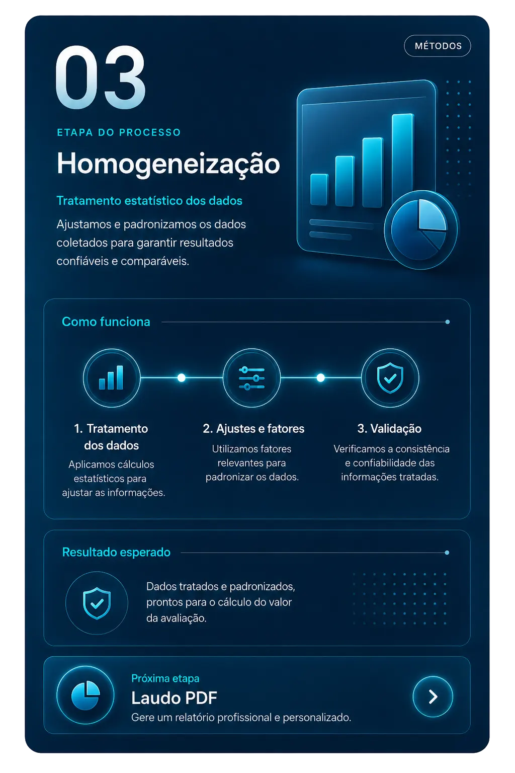 Etapa 03 — Homogeneização estatística