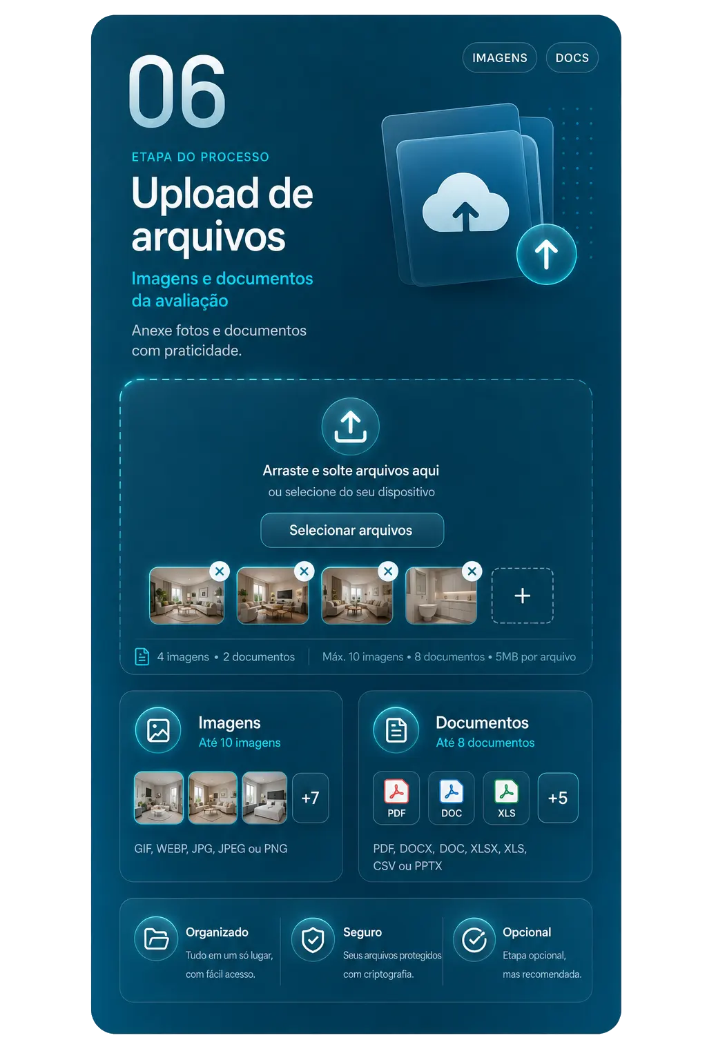 Etapa 06 — Upload de arquivos